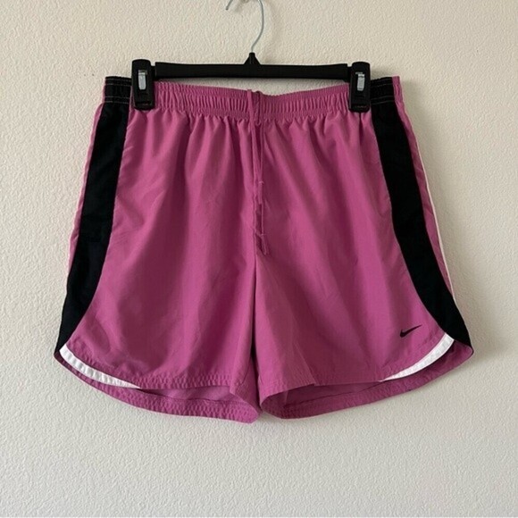 Nike Pink Athletic Running Performance Shorts SZ Medium - Picture 1 of 6